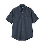 紳士　ヘンプコットン半袖シャツ
