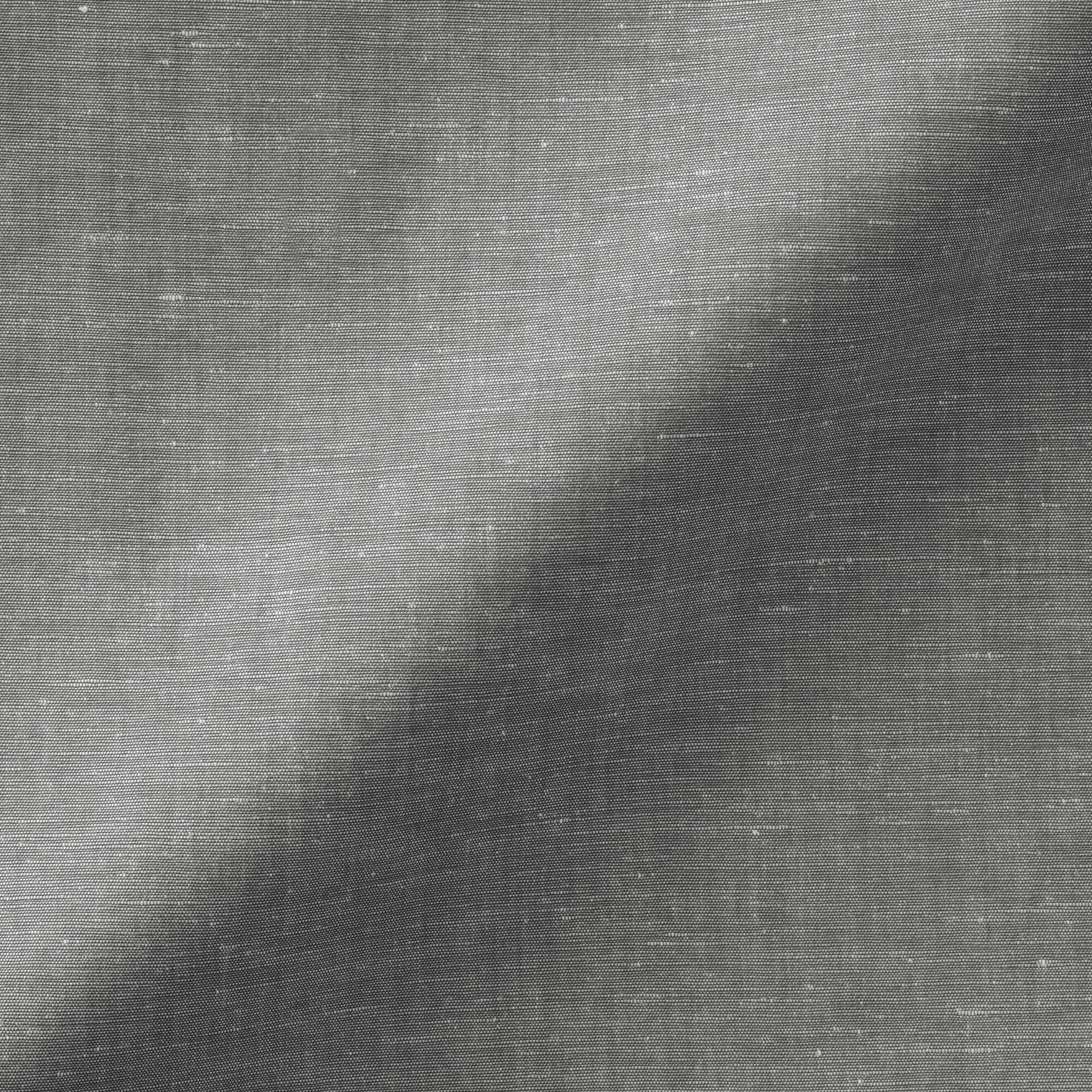 紳士　ヘンプコットンスタンドカラー長袖シャツ