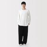 男女兼用　スムースジャージー長袖プルオーバー