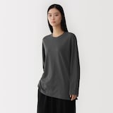 男女兼用　スムースジャージー長袖プルオーバー