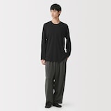 男女兼用　スムースジャージー長袖プルオーバー