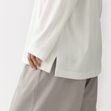 男女兼用　スムースジャージー長袖プルオーバー