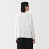 婦人　コットン天竺リラックス長袖Ｔシャツ