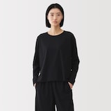 婦人　コットン天竺リラックス長袖Ｔシャツ