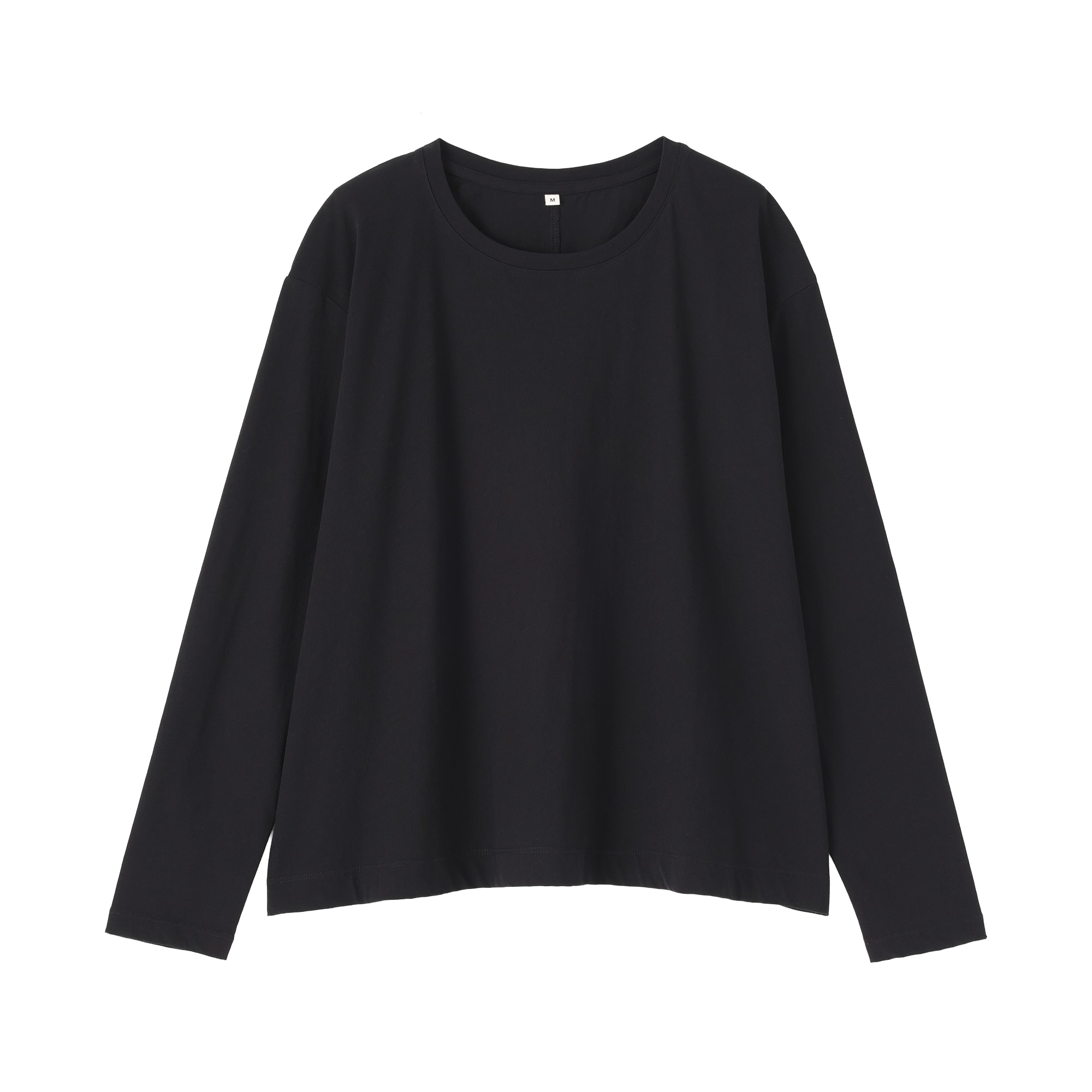 婦人　コットン天竺リラックス長袖Ｔシャツ