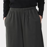 婦人　コットン天竺リラックスイージーパンツ