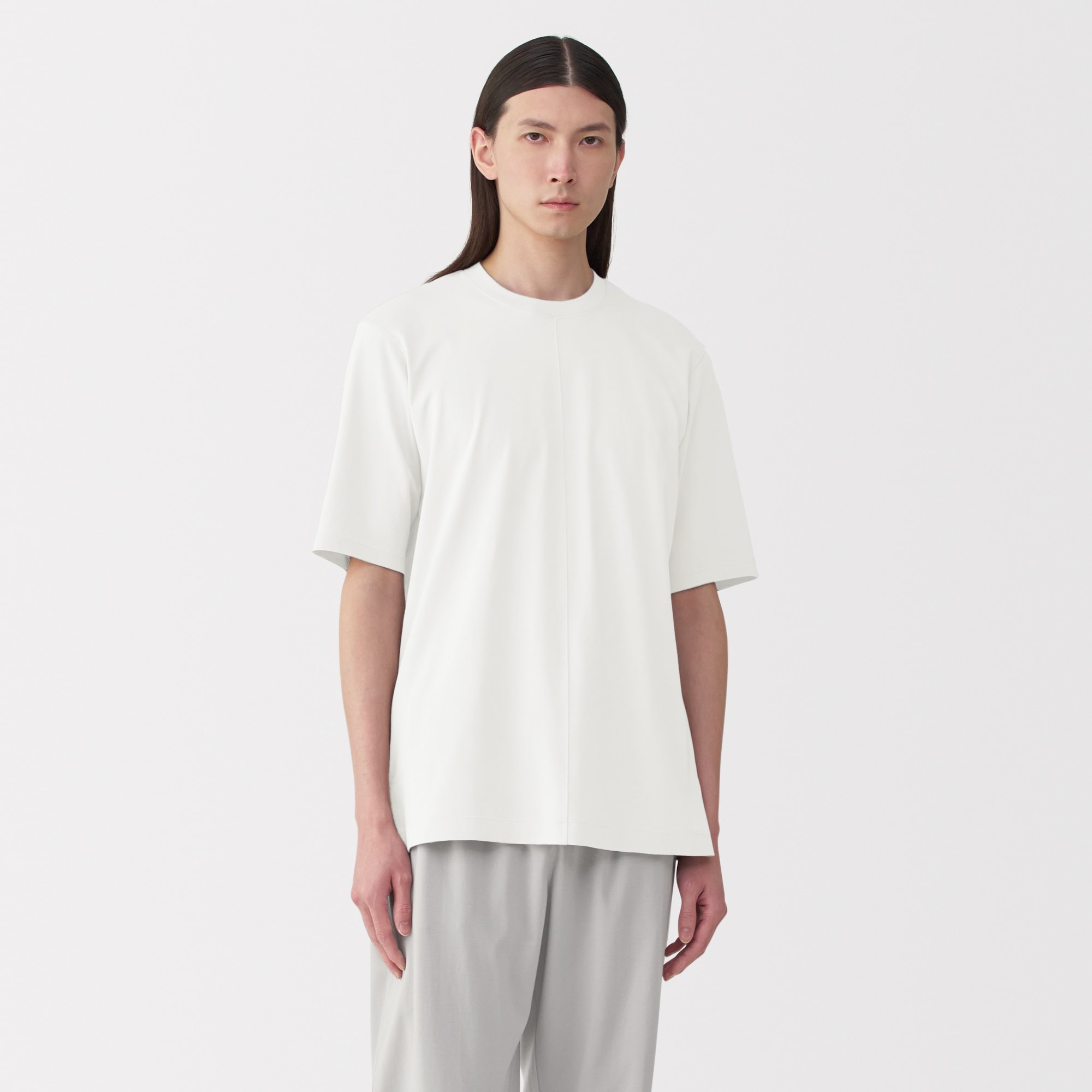 男女兼用　スムースジャージー半袖プルオーバー