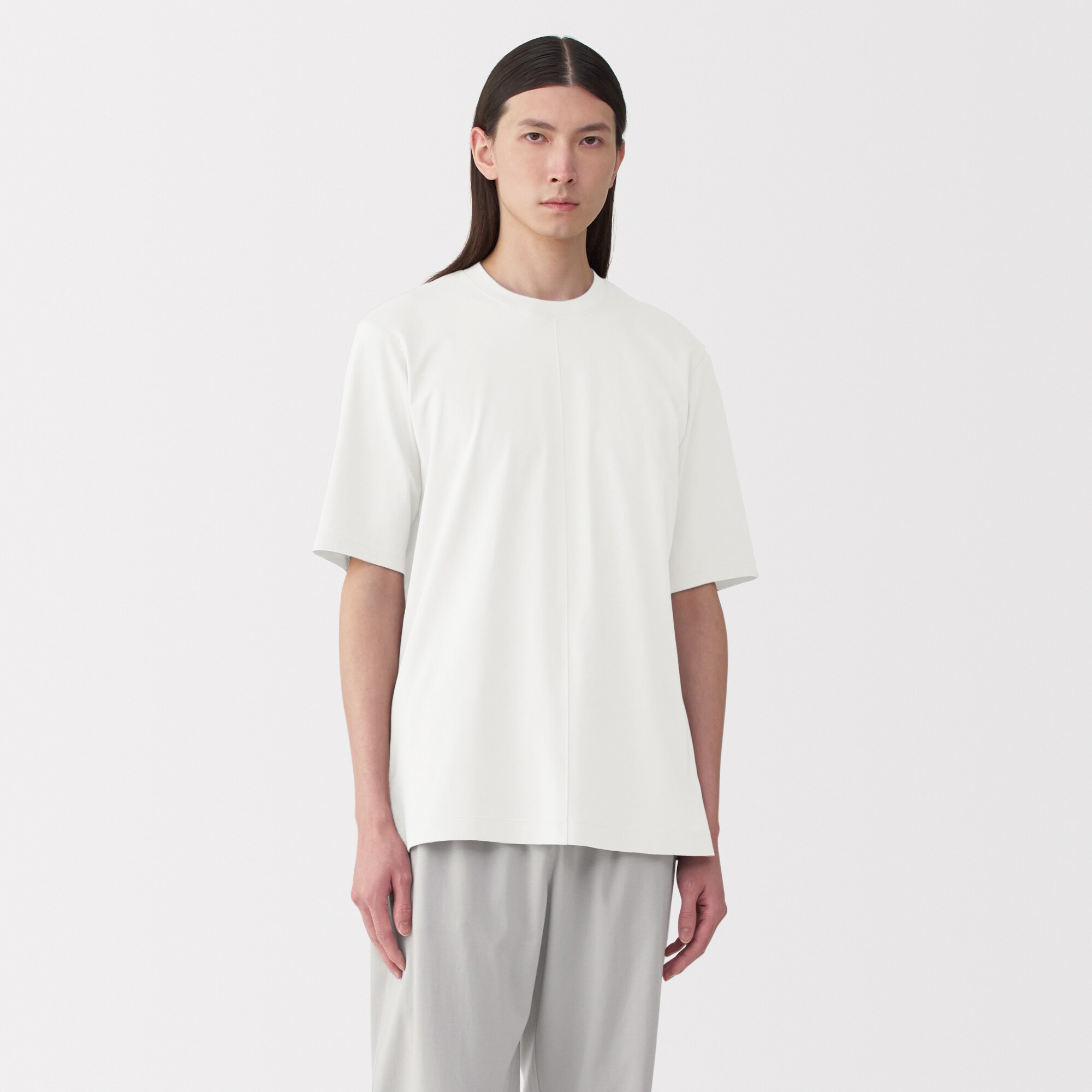 男女兼用　スムースジャージー半袖プルオーバー