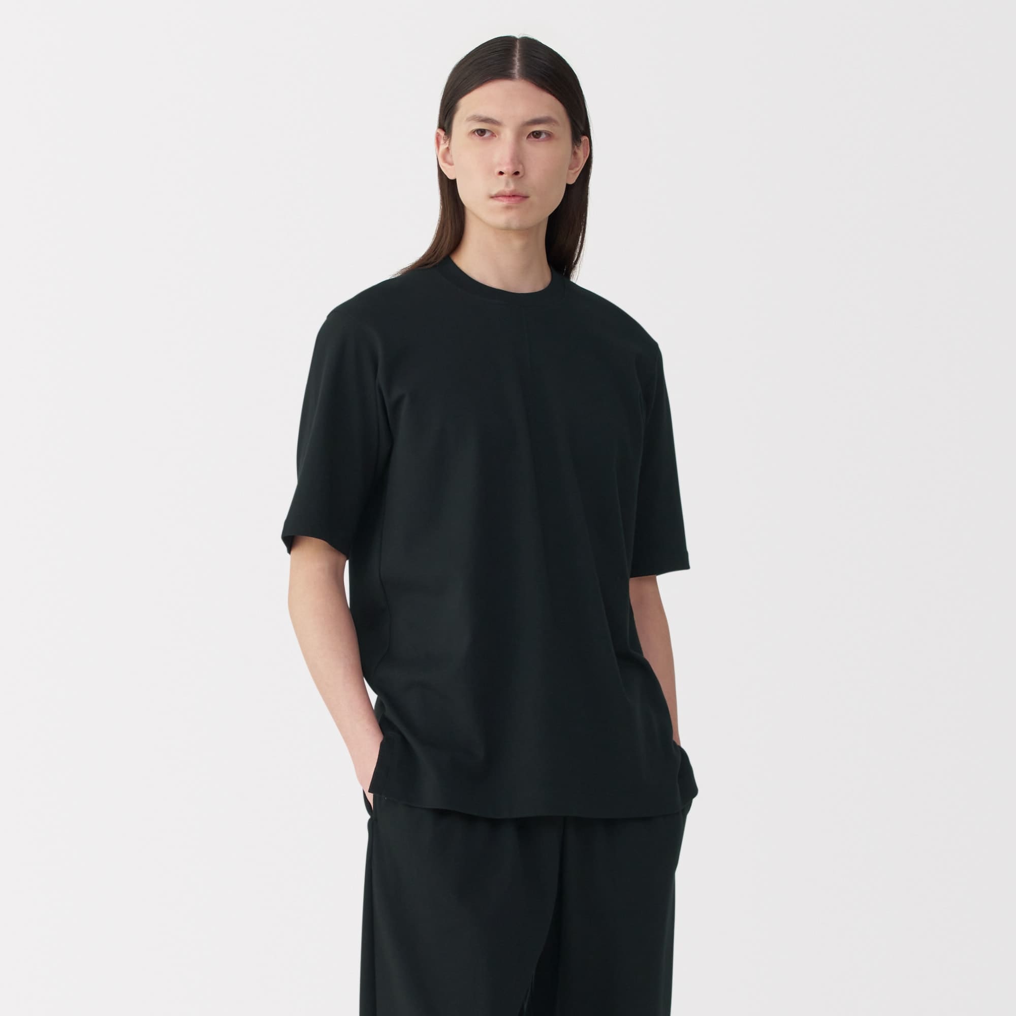 男女兼用　スムースジャージー半袖プルオーバー