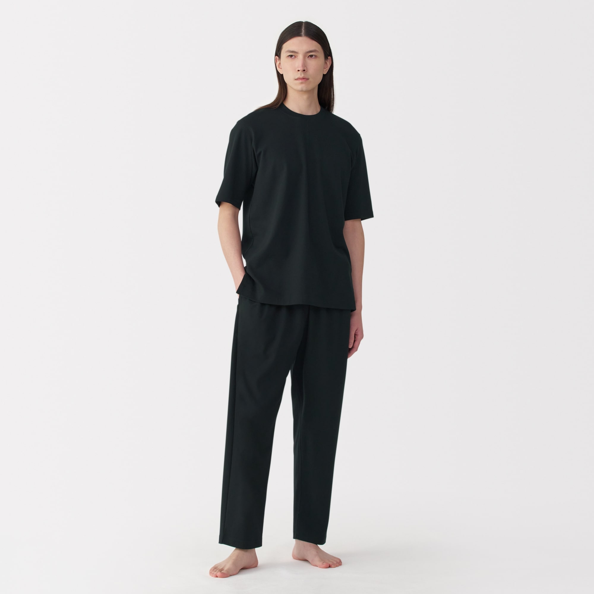 男女兼用　スムースジャージー半袖プルオーバー