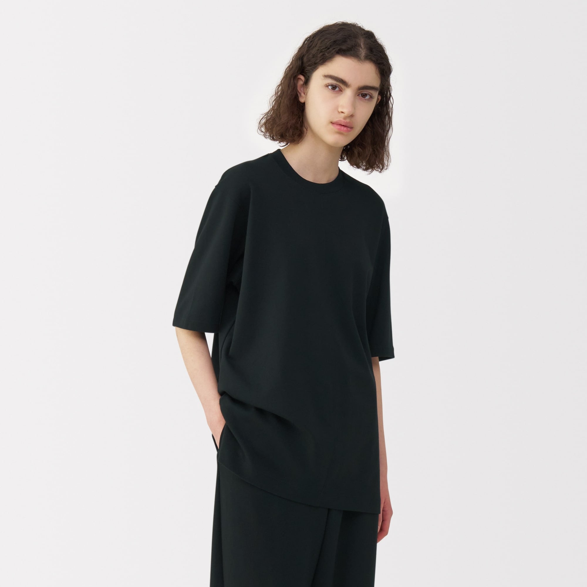 男女兼用　スムースジャージー半袖プルオーバー