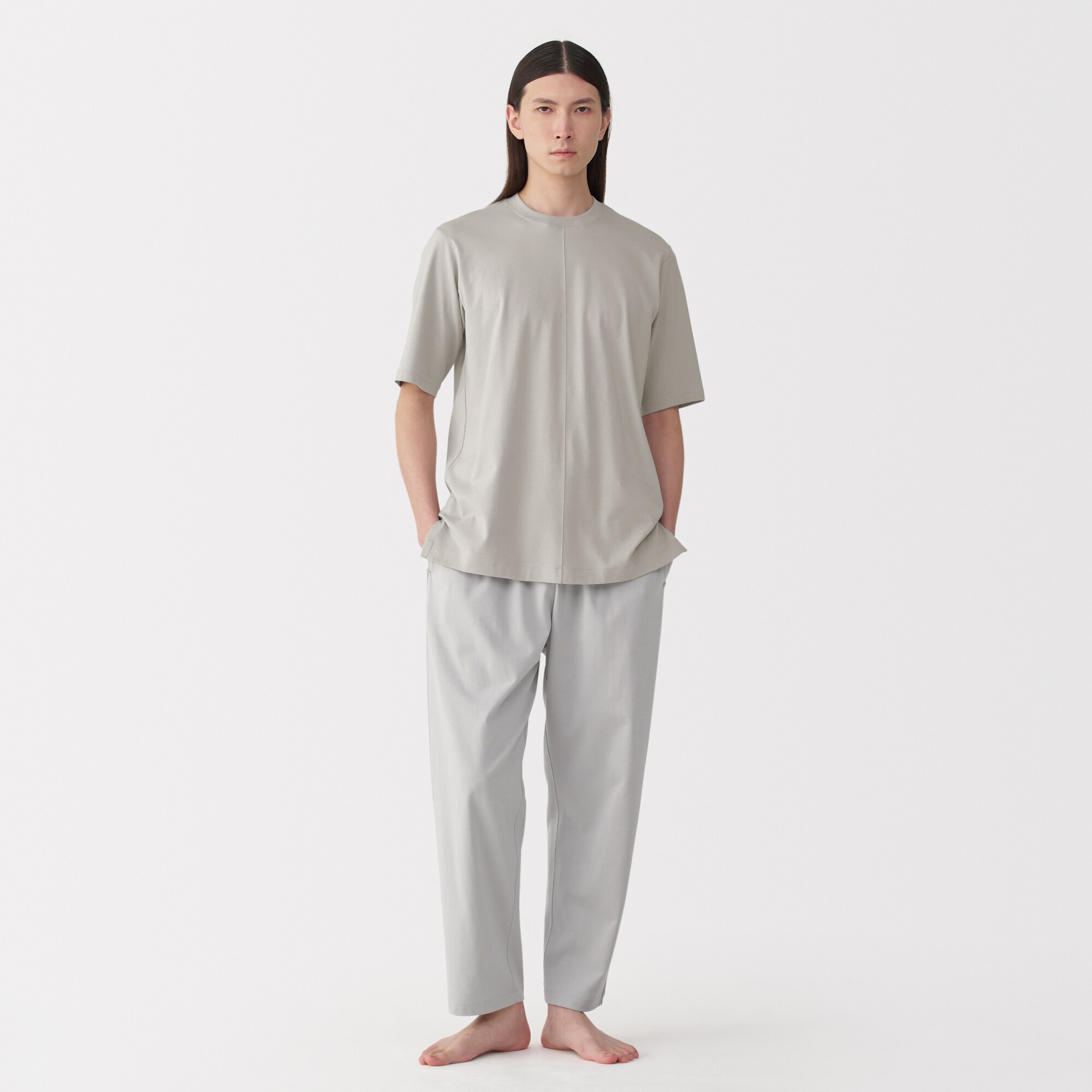 男女兼用　スムースジャージー半袖プルオーバー