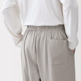 男女兼用　スムースジャージーイージーパンツ