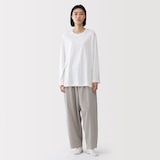 男女兼用　スムースジャージーイージーパンツ