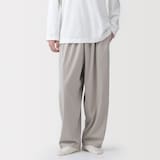 男女兼用　スムースジャージーイージーパンツ