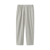 紳士　洗いざらしコットンイージーパンツ