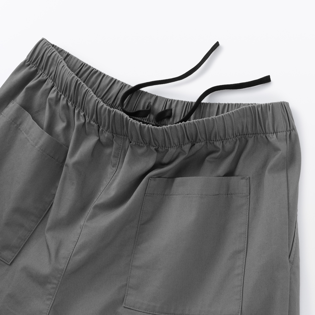 紳士　洗いざらしコットンイージーパンツ