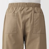 紳士　洗いざらしコットンイージーパンツ