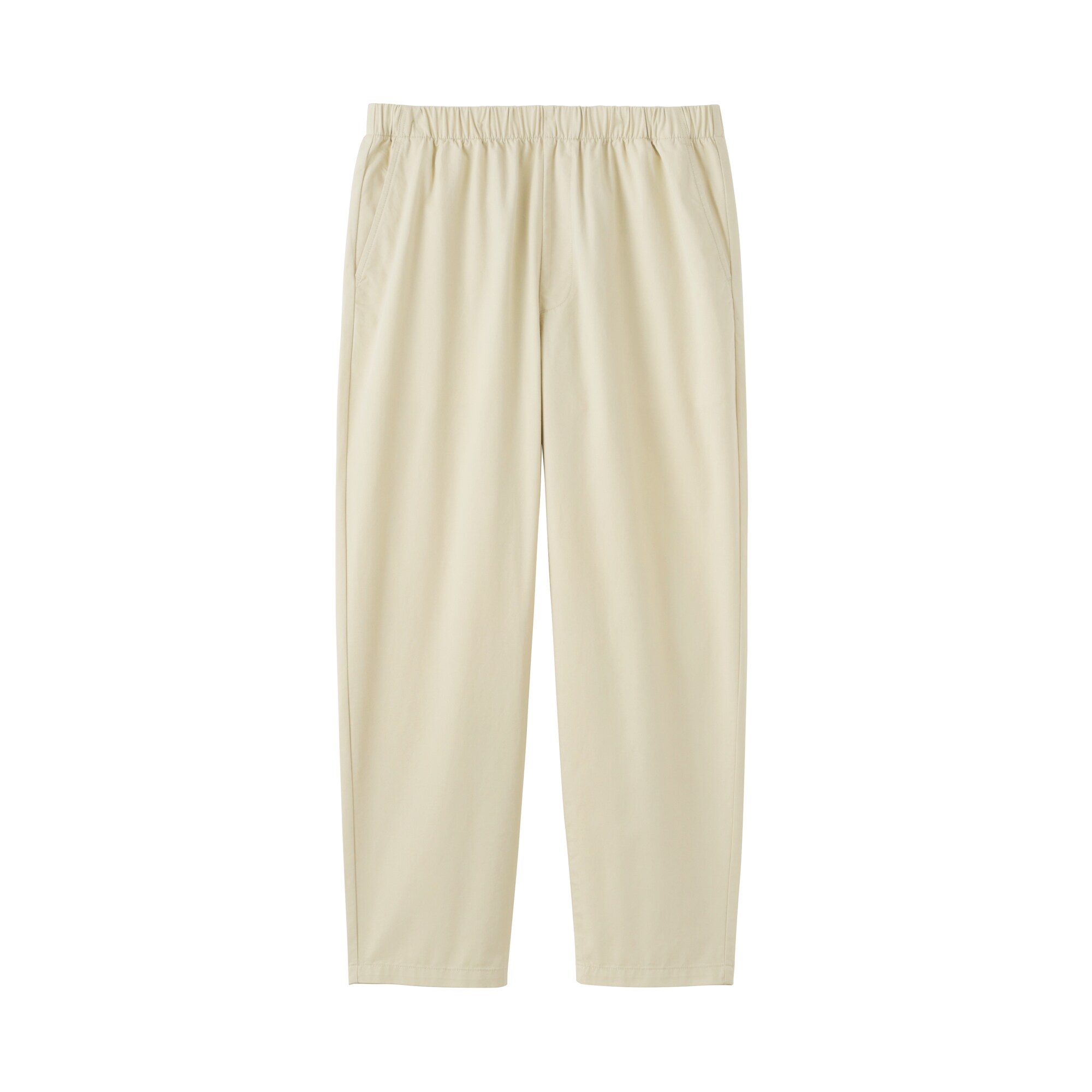 紳士　洗いざらしコットンイージーパンツ