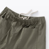 紳士　洗いざらしコットンイージーパンツ