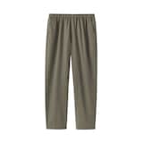 紳士　洗いざらしコットンイージーパンツ