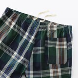 紳士　マドラスチェックイージーショートパンツ