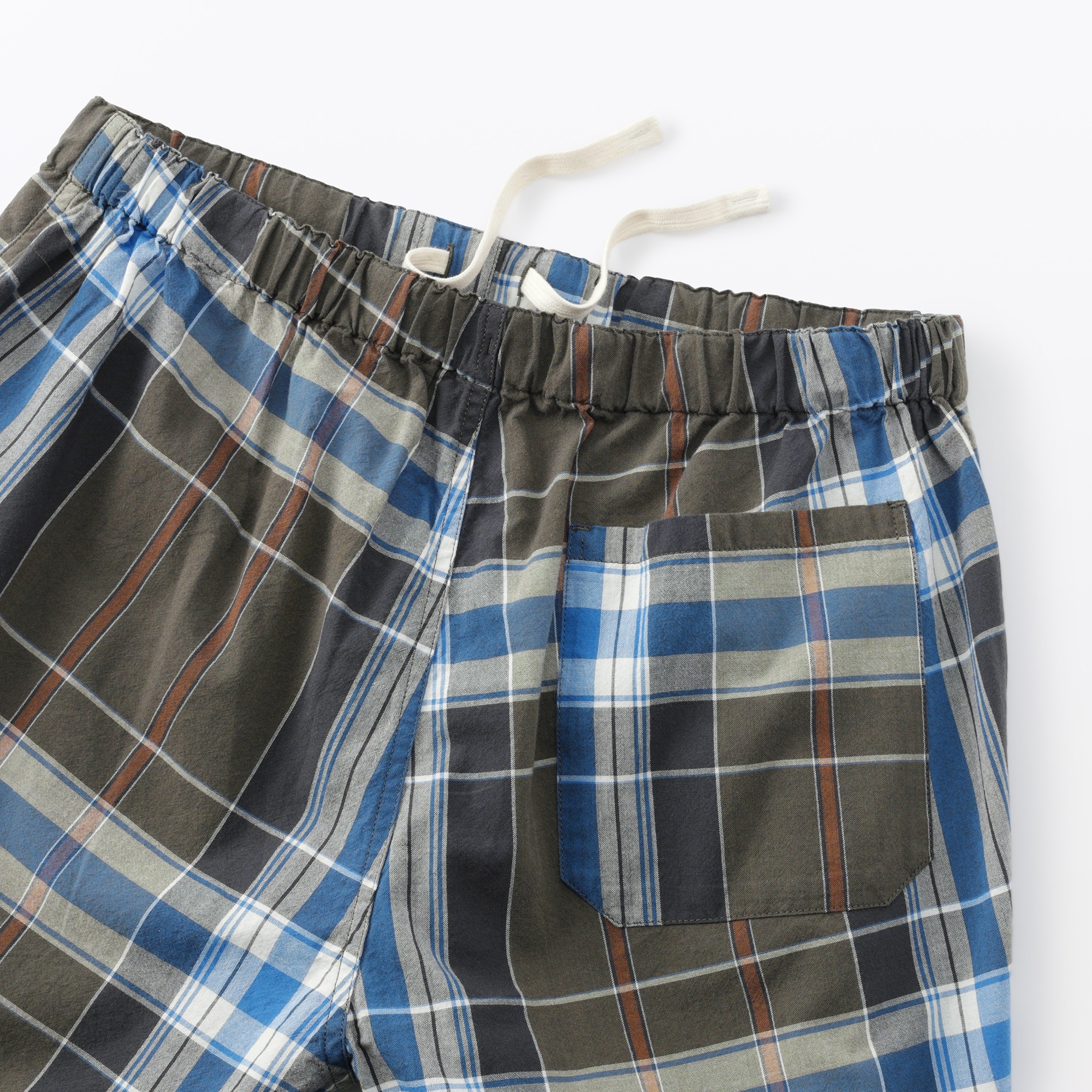 FR2GOLF チェック柄ショートパンツ ブラック×ホワイト　定価25300円 紳士 マドラスチェックイージーショートパンツ | 無印良品