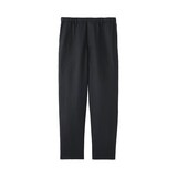 紳士　リネン洗いざらしテーパードパンツ