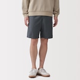 紳士　洗いざらしブロードイージーショートパンツ