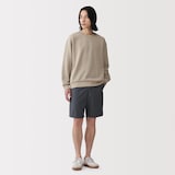 紳士　洗いざらしブロードイージーショートパンツ