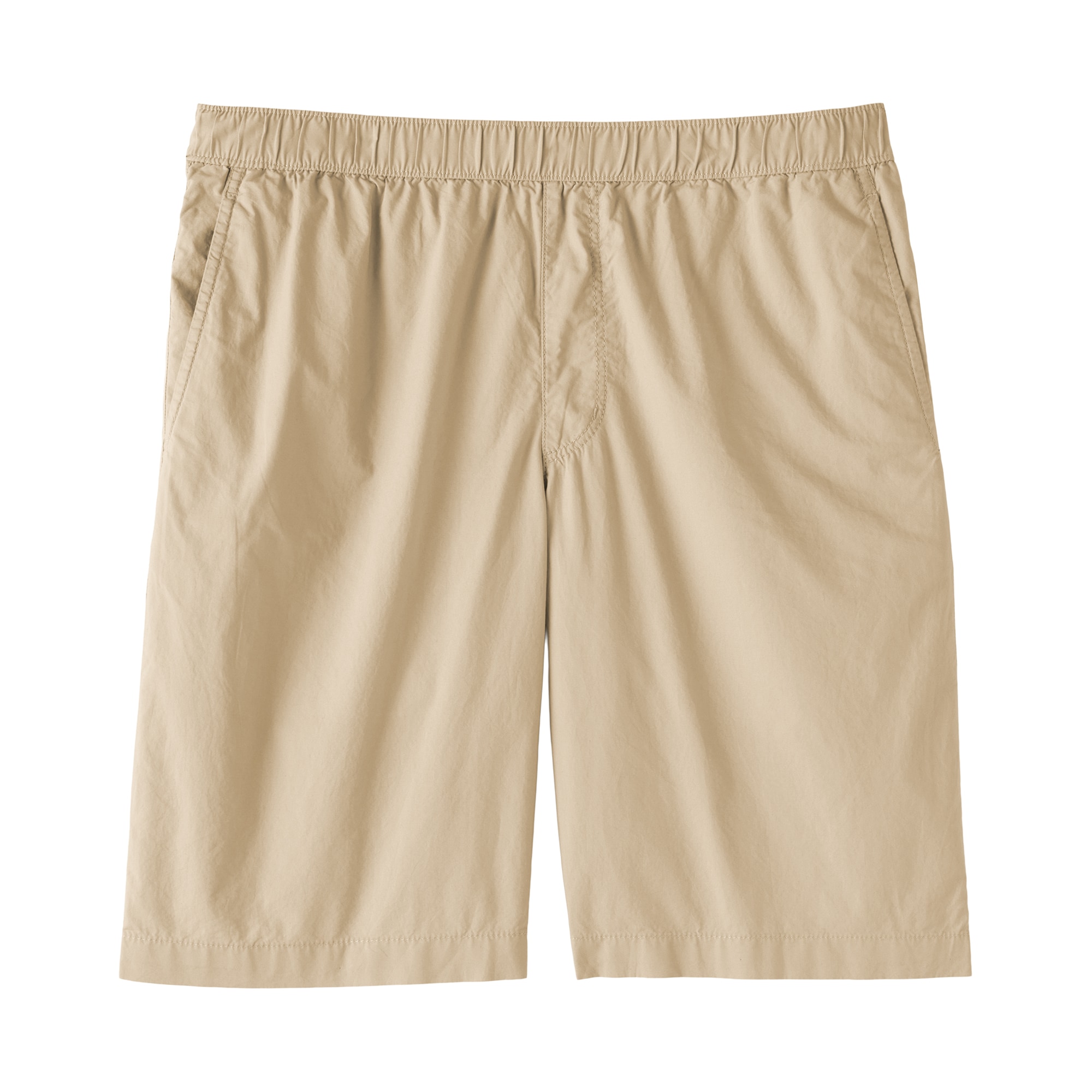 紳士　洗いざらしブロードイージーショートパンツ