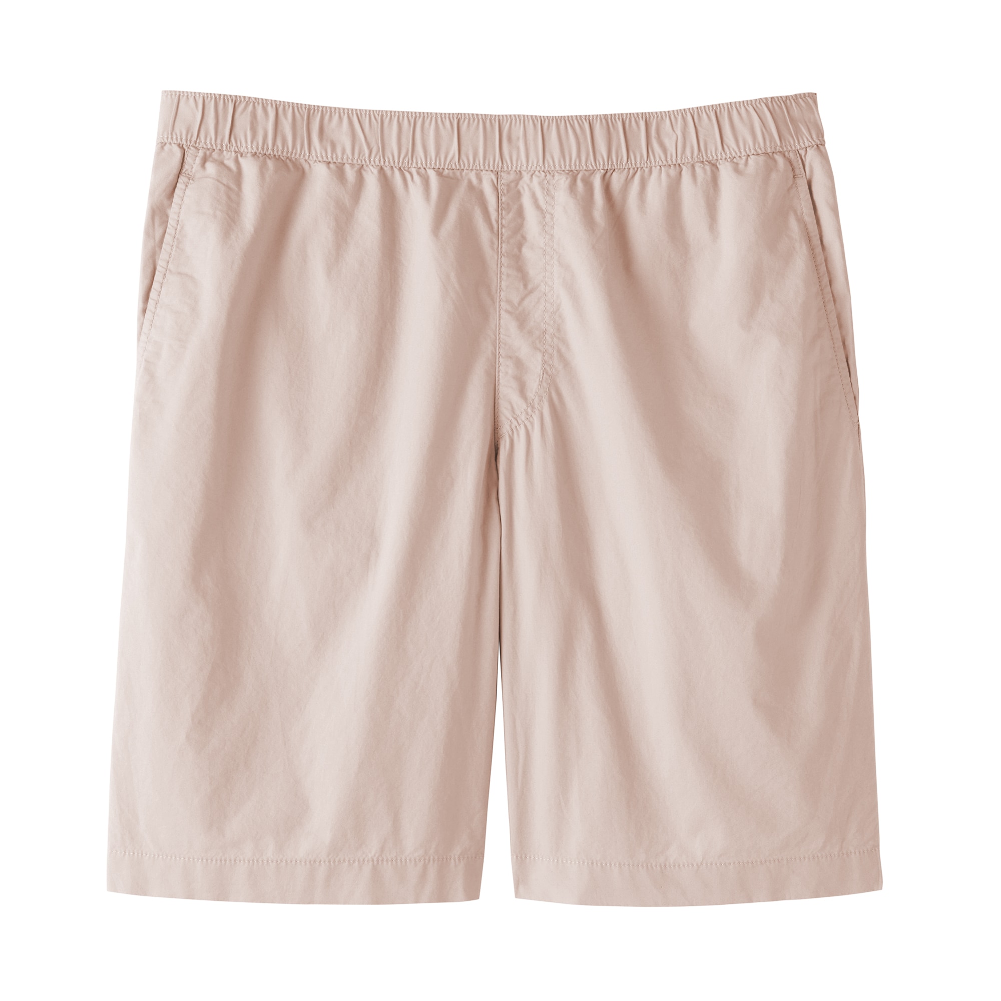 紳士　洗いざらしブロードイージーショートパンツ