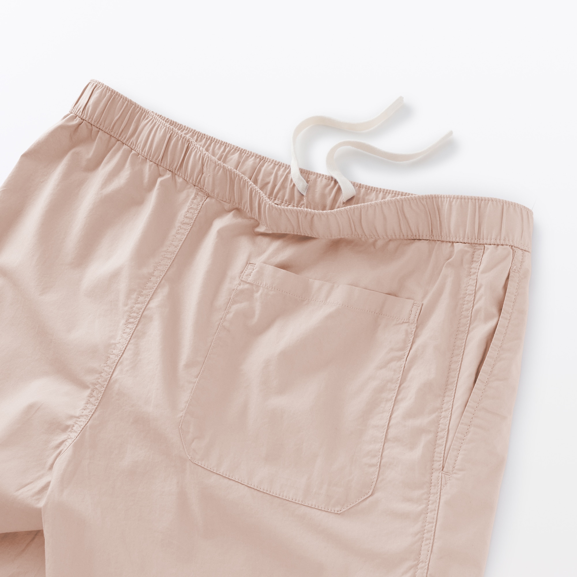 紳士　洗いざらしブロードイージーショートパンツ