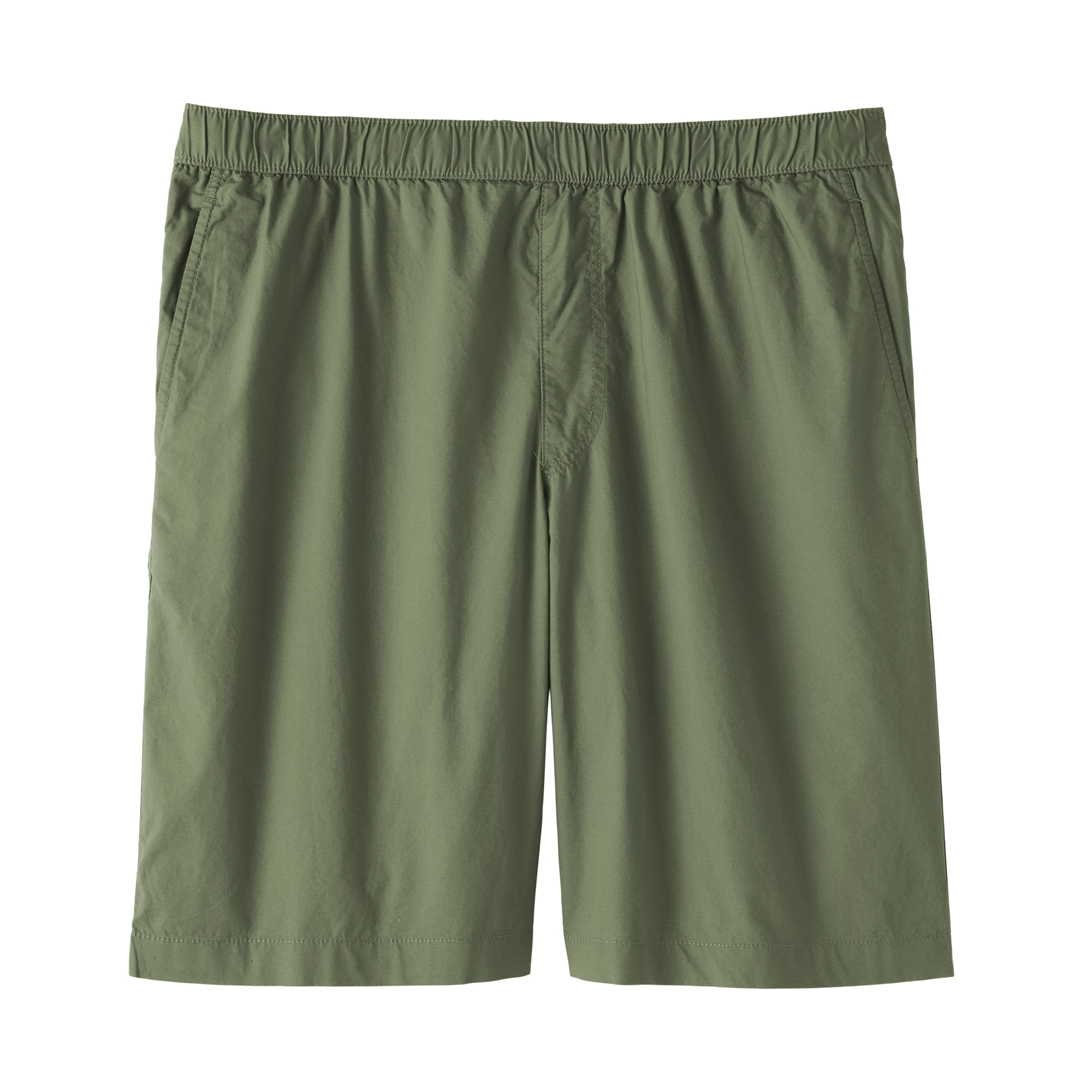 紳士　洗いざらしブロードイージーショートパンツ