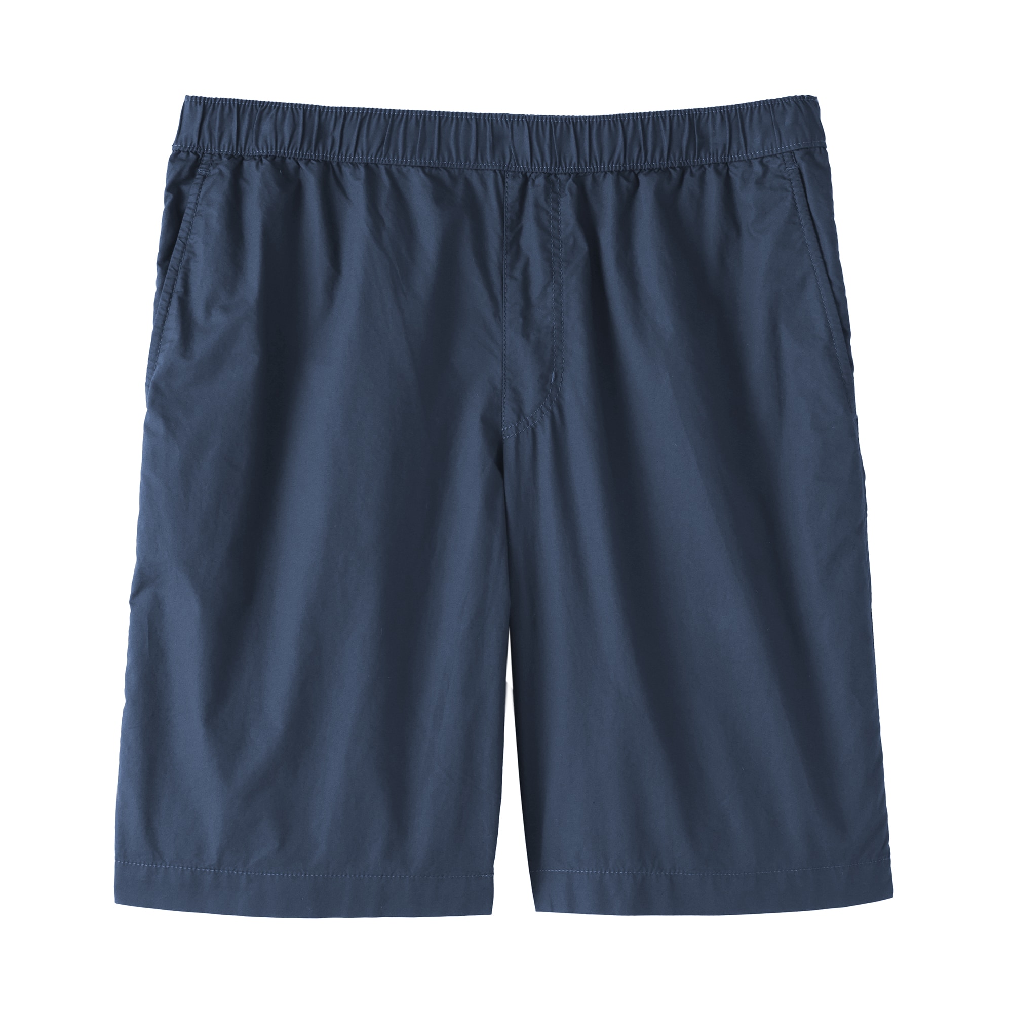 紳士　洗いざらしブロードイージーショートパンツ