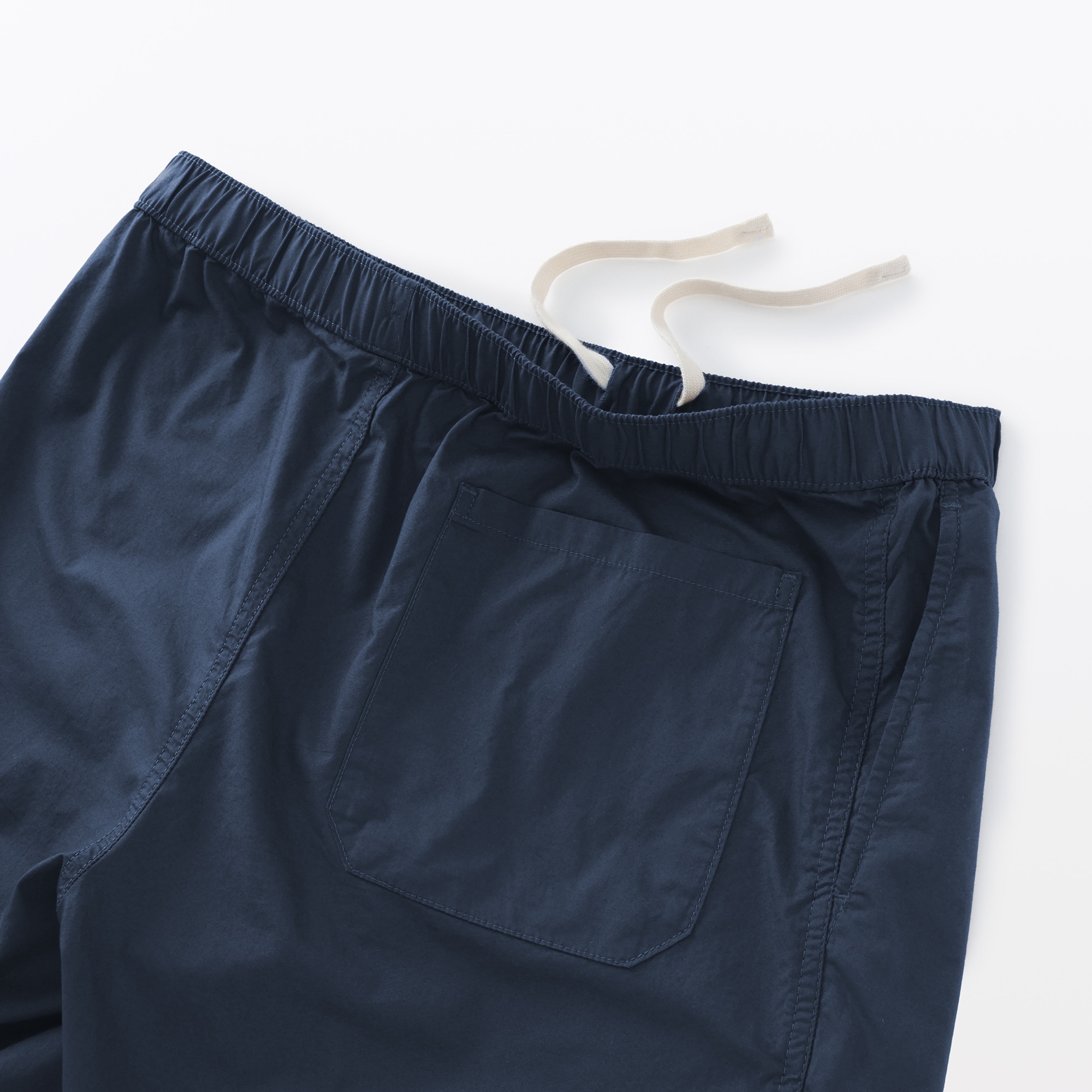 紳士　洗いざらしブロードイージーショートパンツ