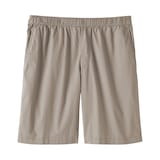 紳士　洗いざらしブロードイージーショートパンツ