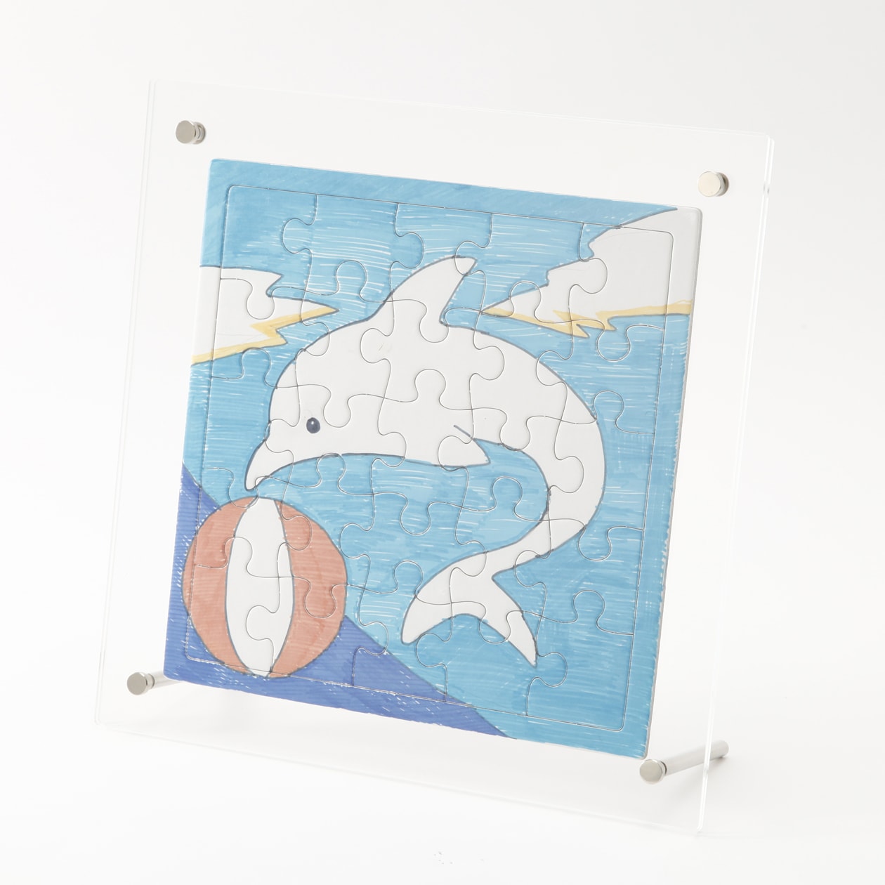 アクリルフレーム・らくがきパズル大用