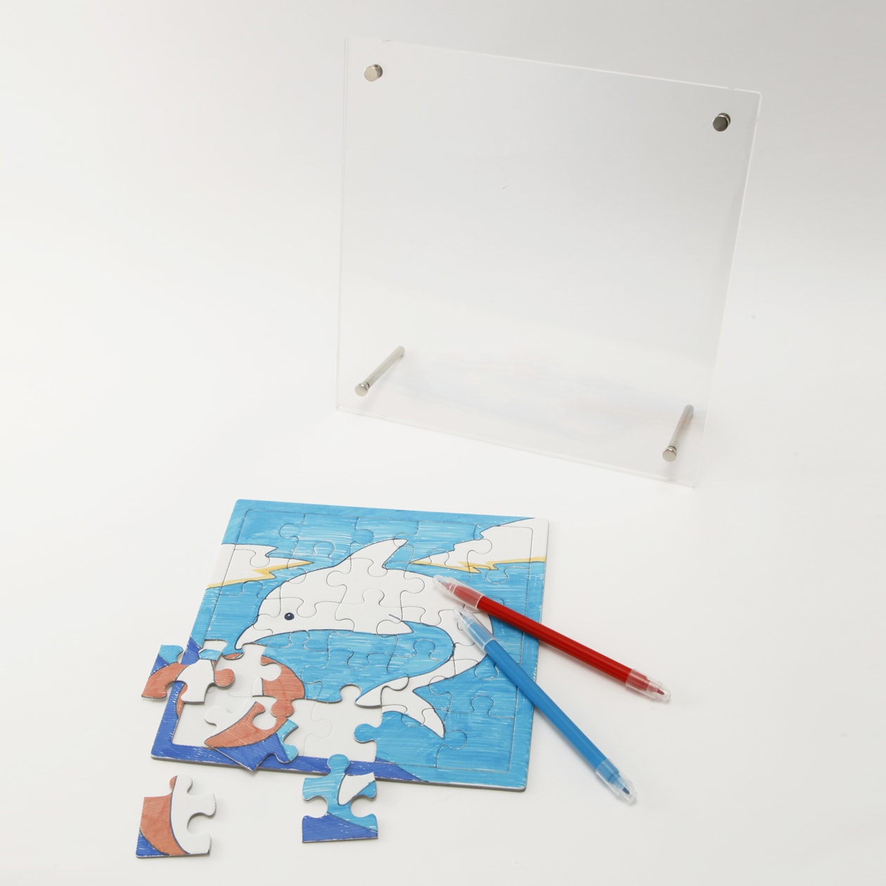 アクリルフレーム・らくがきパズル大用
