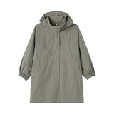 婦人　撥水ＵＶカットフードがしまえるロングコート