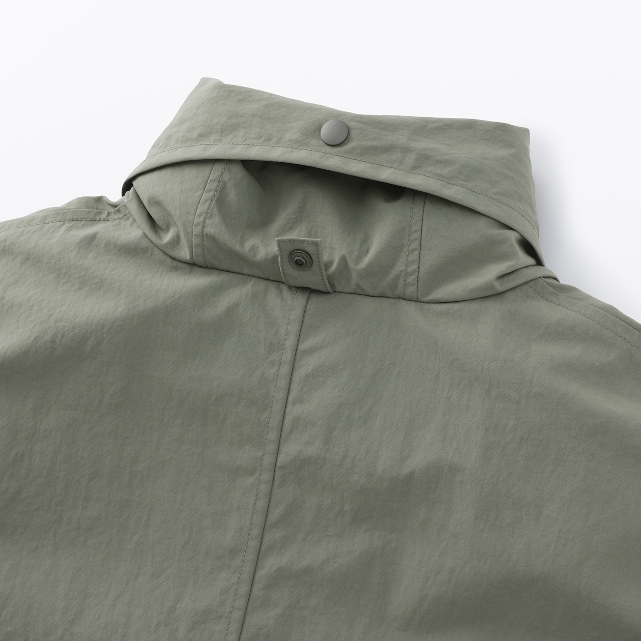 婦人　撥水ＵＶカットフードがしまえるロングコート