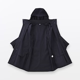 婦人　撥水ＵＶカットフードがしまえるロングコート