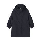 婦人　撥水ＵＶカットフードがしまえるロングコート