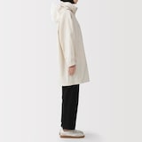 婦人　撥水ＵＶカットフードがしまえるロングコート