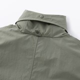 婦人　撥水ＵＶカットフードがしまえるロングコート