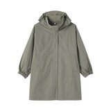 婦人　撥水ＵＶカットフードがしまえるロングコート