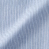 婦人　リネン　洗いざらし　レギュラーカラー長袖シャツ