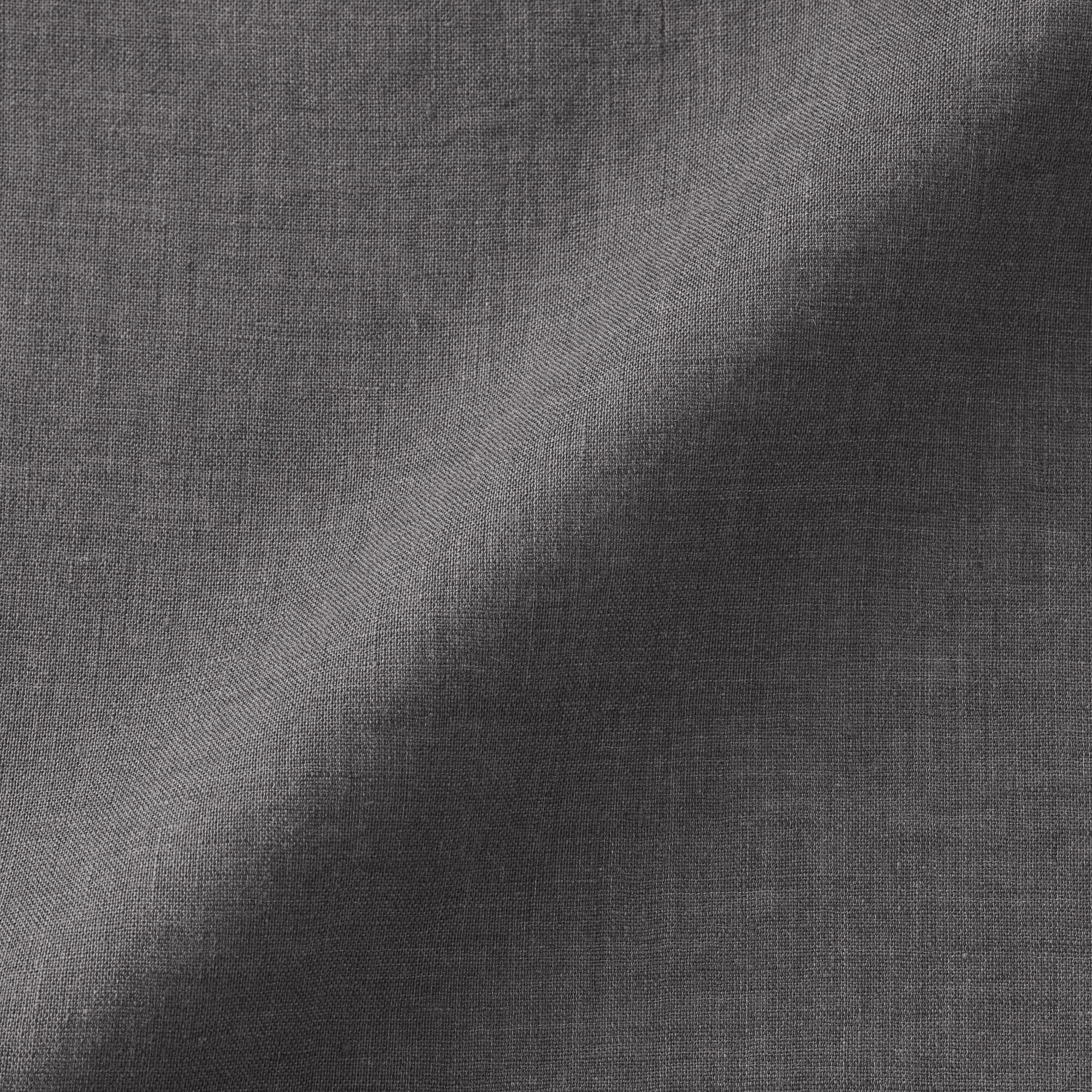 婦人　リネン　洗いざらし　レギュラーカラー長袖シャツ