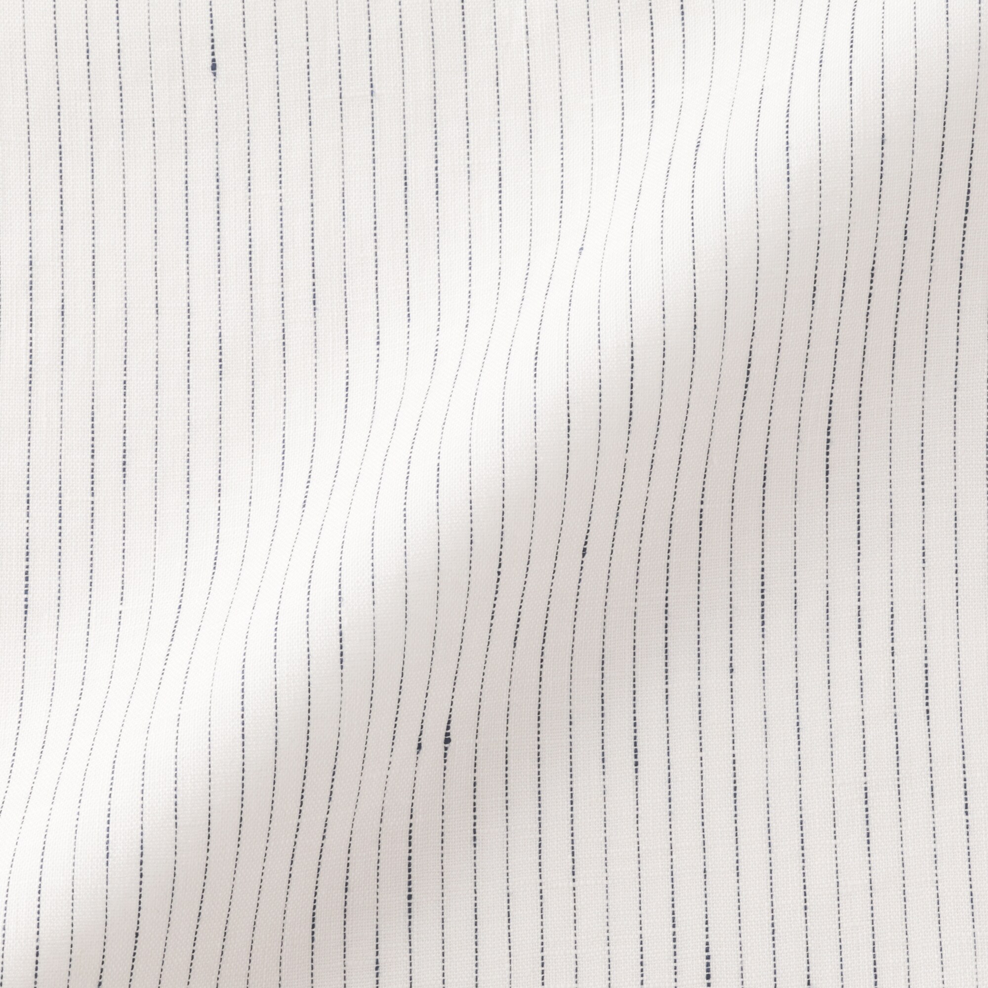 婦人　リネン　洗いざらし　レギュラーカラー長袖シャツ