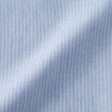 婦人　リネン　洗いざらし　レギュラーカラー長袖シャツ